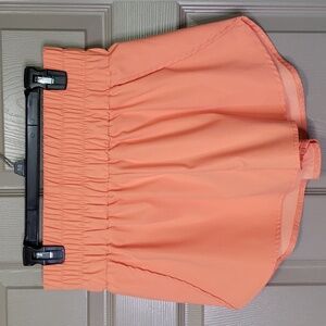 NWT Miss sparkling tangerine orange shorts size large